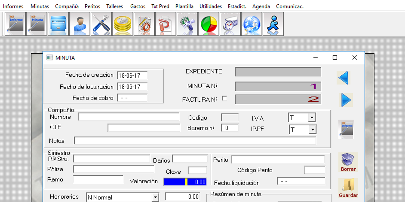 Facturación electrónica VERIFACTU en wPERITO